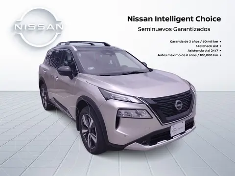 Nissan X-Trail advance-2-filas usado (2024) color CHAMPAGNE BITONO precio $839,900