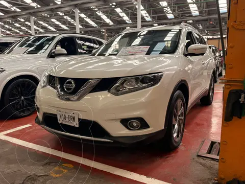 Nissan X-Trail Exclusive 2 Row usado (2016) color Blanco financiado en mensualidades(enganche $60,000 mensualidades desde $7,000)