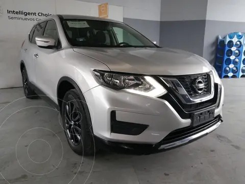 Nissan X-Trail Sense 2 Row usado (2021) color plateado financiado en mensualidades(enganche $133,020 mensualidades desde $6,348)