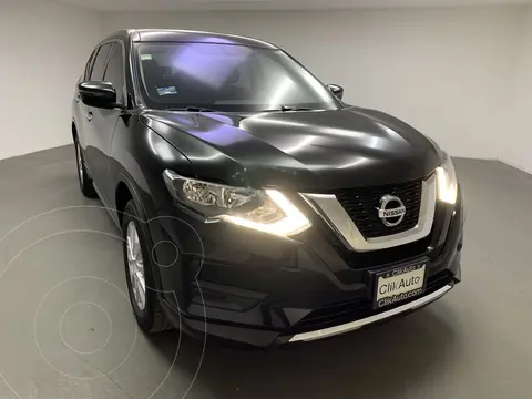 Nissan X-Trail Sense 2 Row usado (2019) color Negro financiado en mensualidades(enganche $75,000 mensualidades desde $8,300)