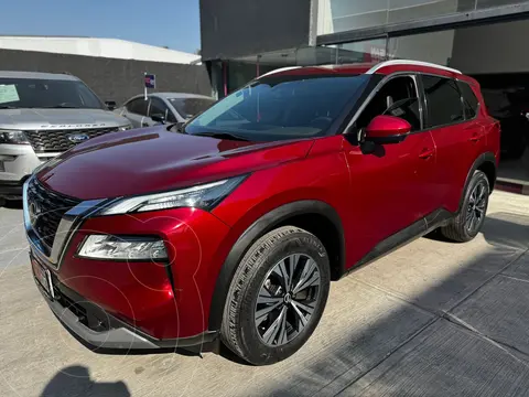 Nissan X-Trail Exclusive 2 Filas usado (2023) color Rojo financiado en mensualidades(enganche $125,350 mensualidades desde $9,585)