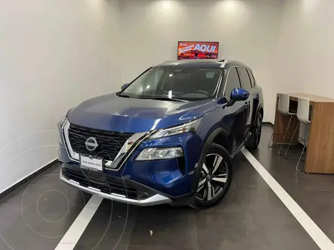 Nissan X-Trail Platinum Plus 2 Filas usado (2024) color Azul financiado en mensualidades(enganche $133,100 mensualidades desde $13,130)