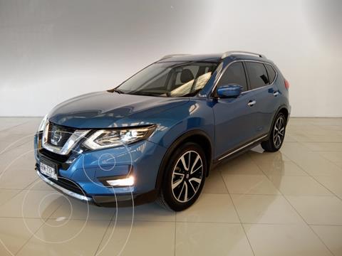 Nissan X-Trail Exclusive 3 Row usado (2018) color Azul Metalico financiado en mensualidades(enganche $96,438 mensualidades desde $12,109)
