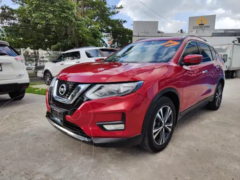 Nissan X-Trail Advance 2 Row usado (2018) color Rojo financiado en mensualidades(enganche $118,500 mensualidades desde $14,341)