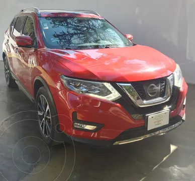 Nissan X-Trail Exclusive 3 Row usado (2019) color Rojo financiado en mensualidades(enganche $103,816 mensualidades desde $11,831)