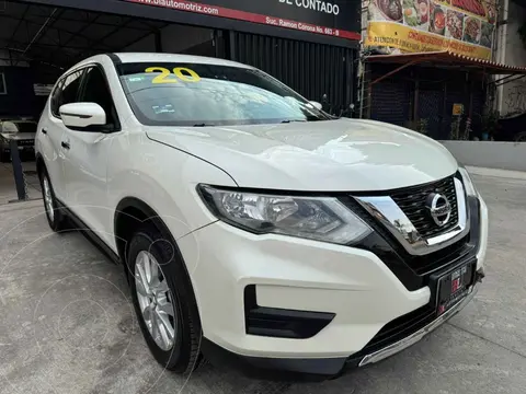 Nissan X-Trail Sense 3 Row usado (2020) color Blanco financiado en mensualidades(enganche $104,743 mensualidades desde $6,512)
