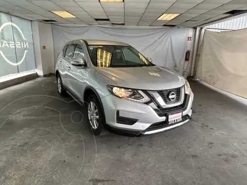 Nissan X-Trail Sense 2 Row usado (2020) color plateado financiado en mensualidades(enganche $116,956 mensualidades desde $5,104)