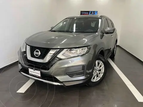 Nissan X-Trail Sense 2 Row usado (2018) color Gris financiado en mensualidades(enganche $50,600 mensualidades desde $4,992)