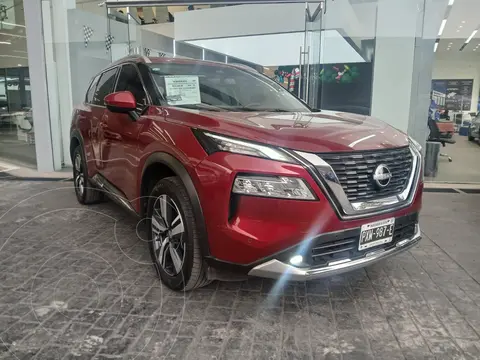 Nissan X-Trail Platinum 2 Filas usado (2024) color Rojo financiado en mensualidades(enganche $256,485 mensualidades desde $10,791)
