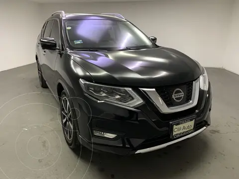 Nissan X-Trail Exclusive 2 Row usado (2018) color Negro financiado en mensualidades(enganche $62,000 mensualidades desde $11,000)