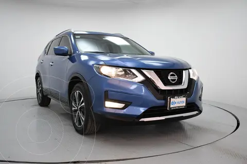 Nissan X-Trail Advance 2 Row usado (2019) color Azul financiado en mensualidades(enganche $80,800 mensualidades desde $6,356)