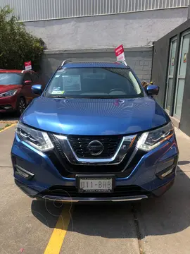 Nissan X-Trail Exclusive 3 Row usado (2020) color Azul financiado en mensualidades(enganche $101,800)