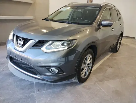 Nissan X-Trail Exclusive 2 Row usado (2017) color Gris financiado en mensualidades(enganche $94,500 mensualidades desde $20,200)