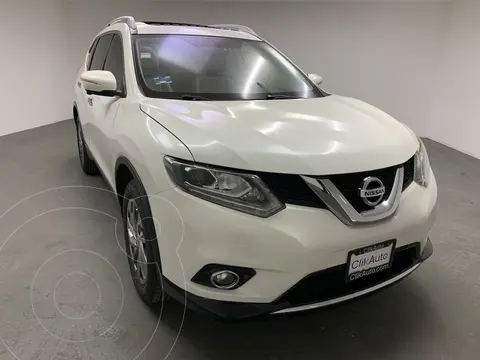 Nissan X-Trail Exclusive 2 Row usado (2016) color Blanco financiado en mensualidades(enganche $94,000 mensualidades desde $11,400)