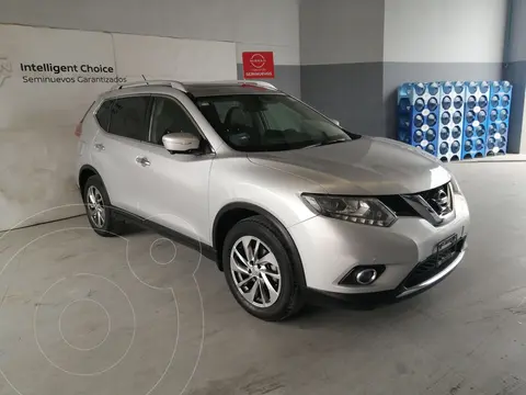 Nissan X-Trail Exclusive 2 Row usado (2017) color plateado precio $285,900