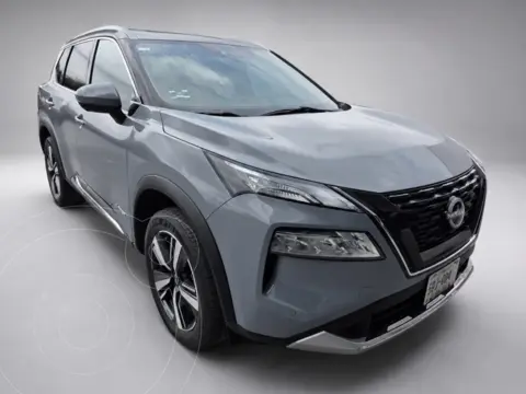 Nissan X-Trail Platinum 2 Filas usado (2024) color Gris financiado en mensualidades(enganche $166,625 mensualidades desde $14,069)