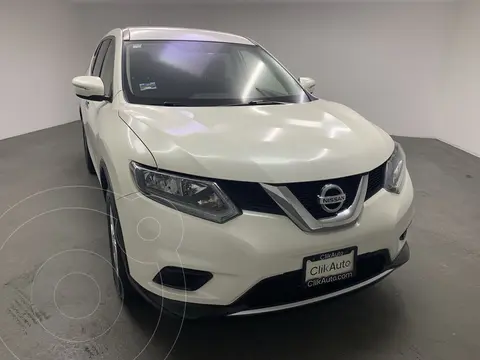 Nissan X-Trail Sense 2 Row usado (2017) color Blanco financiado en mensualidades(enganche $78,000 mensualidades desde $8,900)