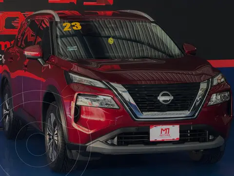 Nissan X-Trail Exclusive 2 Filas usado (2023) color Rojo financiado en mensualidades(enganche $91,000)
