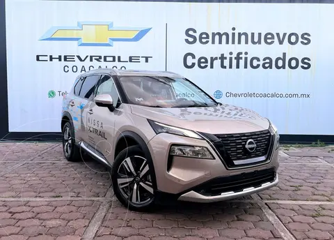 Nissan X-Trail Platinum 2 Filas usado (2025) color Dorado financiado en mensualidades(enganche $243,627 mensualidades desde $16,232)