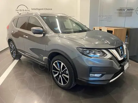 Nissan X-Trail Exclusive 2 Row Hybrid usado (2019) color Gris financiado en mensualidades(enganche $107,580 mensualidades desde $10,613)