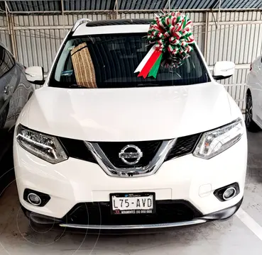 Nissan X-Trail Advance 2 Row usado (2016) color Blanco financiado en mensualidades(enganche $103,250 mensualidades desde $7,050)
