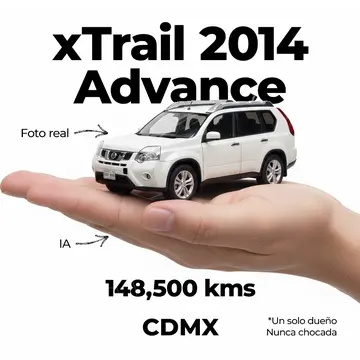 Nissan X-Trail Advance usado (2014) color Blanco precio $170,000