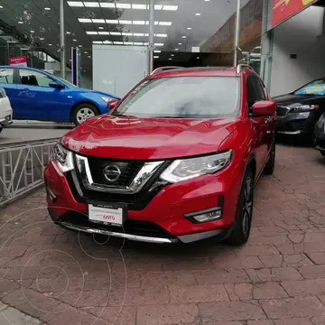 Nissan X-Trail Exclusive 3 Row usado (2020) color Rojo financiado en mensualidades(enganche $97,000)