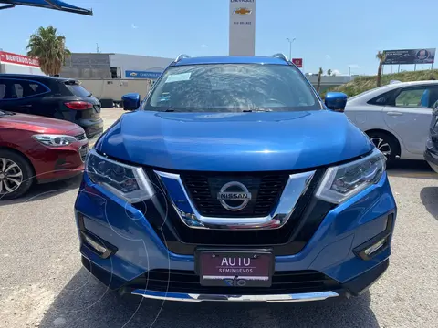 Nissan X-Trail Exclusive 2 Row usado (2018) color Azul precio $420,000