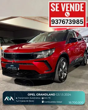 Opel Grandland 1.5 TD Aut usado (2024) color Rojo precio $18.700.000