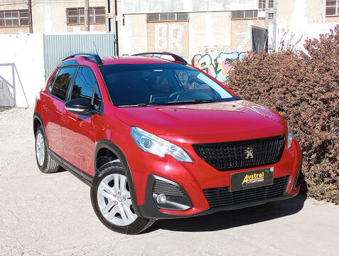 Peugeot 2008 Allure usado (2020) color Rojo Rubi financiado en cuotas(anticipo $2.600.000)