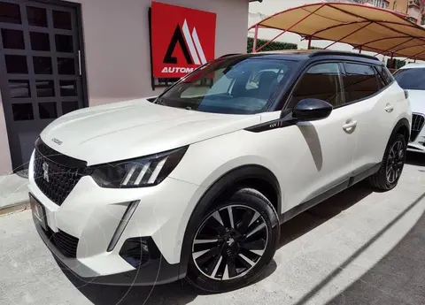 Peugeot 2008 1.2L GT Line usado (2022) color Blanco Nacarado financiado en mensualidades(enganche $91,800 mensualidades desde $9,482)