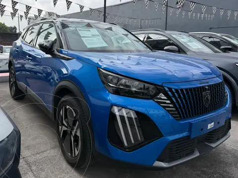 Peugeot 2008 1.2L GT usado (2025) color azul petroleo financiado en mensualidades(enganche $186,010 mensualidades desde $7,991)
