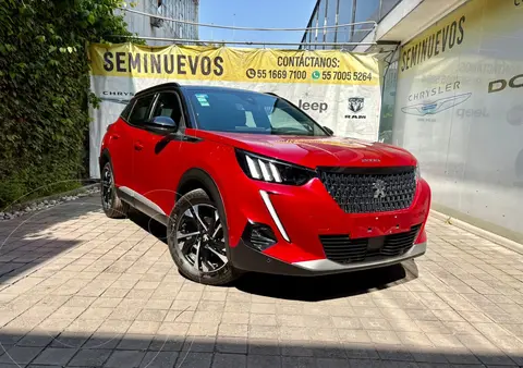 Peugeot 2008 1.2L GT Line SC usado (2023) color Rojo financiado en mensualidades(enganche $156,750 mensualidades desde $6,734)