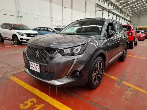 Peugeot 2008 1.2L Allure Aut usado (2023) color Gris financiado en mensualidades(enganche $80,000 mensualidades desde $7,200)