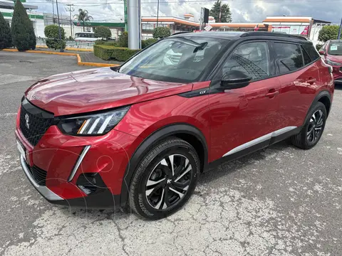 Peugeot 2008 1.2L GT Line usado (2023) color Rojo financiado en mensualidades(enganche $59,360 mensualidades desde $6,476)