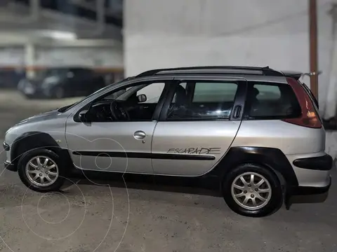 Peugeot 206 Rural SW 1.6 Escapade usado (2008) color Plata precio $6.550.000