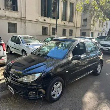 Peugeot 206 2.0 HDi XT 5P usado (2007) color Negro precio u$s5.300