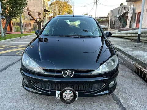 Peugeot 206 1.6 XS Premium 5P usado (2008) color Negro financiado en cuotas(anticipo $6.600.000 cuotas desde $243.000)