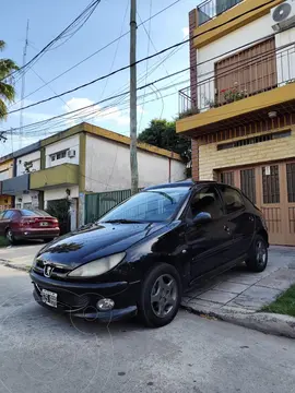 Peugeot 206 1.9D Live! 5P usado (2007) color Negro precio $6.700.000