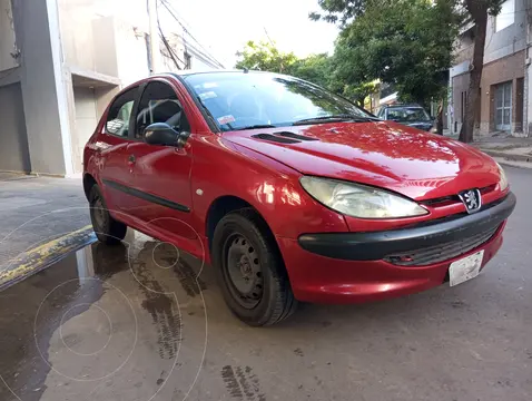 Peugeot 206 1.6 XR Premium 5P usado (2003) color Rojo precio $5.900.000