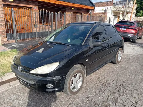 Peugeot 206 1.6 XT 5P usado (2006) color Negro precio $7.300.000