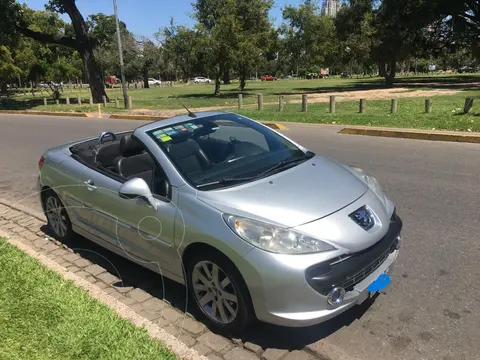 Peugeot 207 Cabrio CC (150Cv) usado (2008) color Gris Aluminium precio u$s10.900