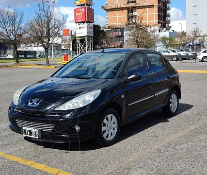 Peugeot 207 Compact 1.4 Allure 5P usado (2012) color Negro precio $10.675.000