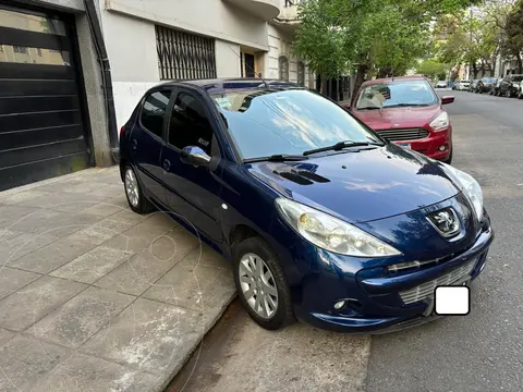 Peugeot 207 Compact 1.6 XS 5P usado (2010) color Azul precio $8.900.000