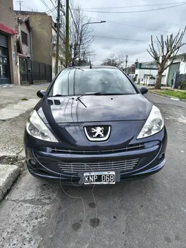 Peugeot 207 Compact 1.4 Allure 5P usado (2011) color Azul Borrasca precio $7.500.000