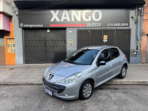 Peugeot 207 207 COMPACT 1.4 5 P XS//ALLURE usado (2010) color Gris precio $9.300.000