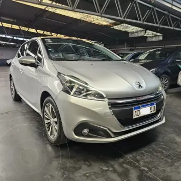 Peugeot 208 Feline 1.6 usado (2019) color Gris Aluminium financiado en cuotas(anticipo $6.500.000)