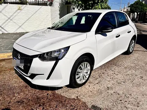 Peugeot 208 Active 1.6 usado (2021) color Blanco Banquise precio $12.500.000