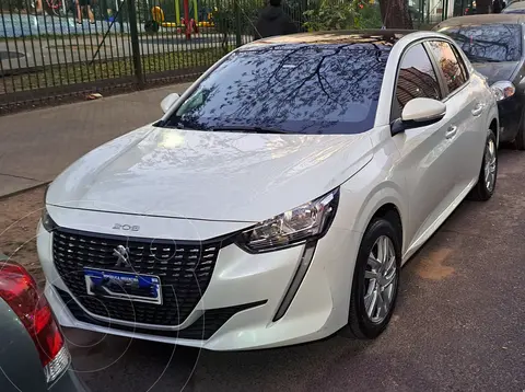 Peugeot 208 Active 1.6 Tiptronic usado (2022) color Blanco Nacarado precio $21.700.000