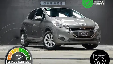 Peugeot 208 208 1.5 5P ACTIVE usado (2014) color Gris Oscuro precio $12.500.000